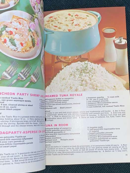 VINTAGE TASTIC COOK BOOK / KOOKBOEK