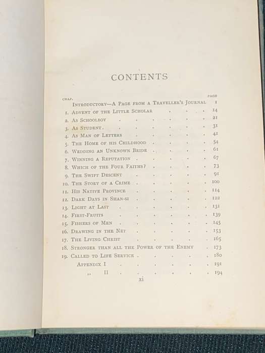 PASTOR HSI CONFUCIAN SCHOLAR AND CHRISTIAN 1907