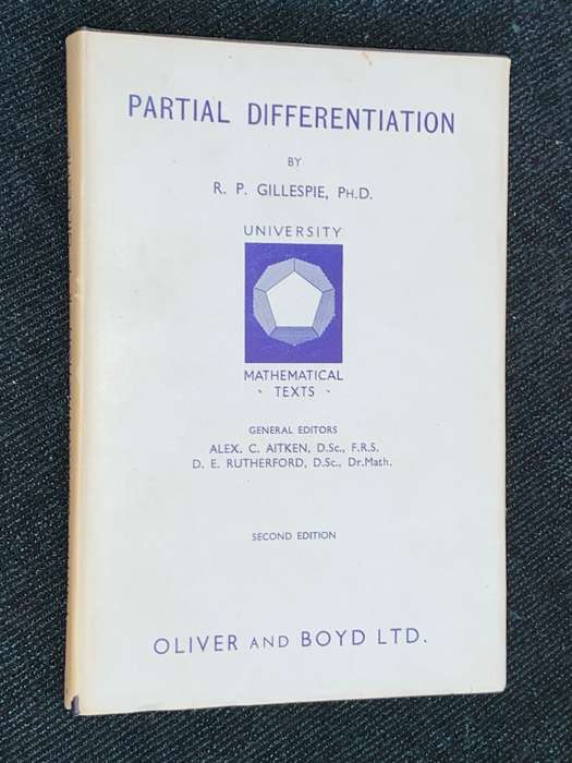 PARTIAL DIFFERENTIATION BY R.P. GILLESPIE