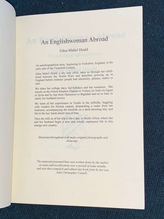 AN ENGLISHWOMAN ABROAD BY EDNA MABEL HEALD