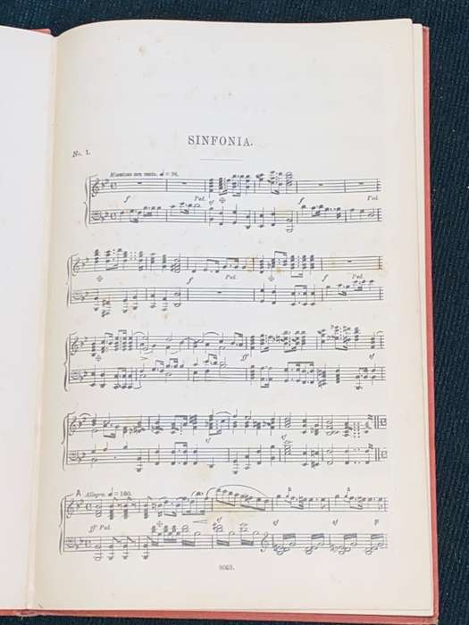 HYMN OF PRAISE LOBGESANG A SYMPHONIA CANTATA COMPOSED BY F. MENDELSSOHN BARTHOLDY