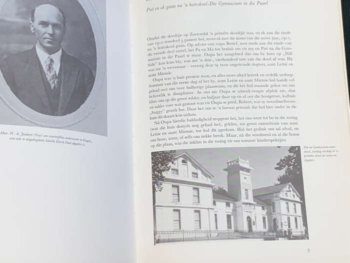 AVONTUUR STUDIEJARE IN SUID AFRIKA EN DUITSLAND - A.C. CILLIERS