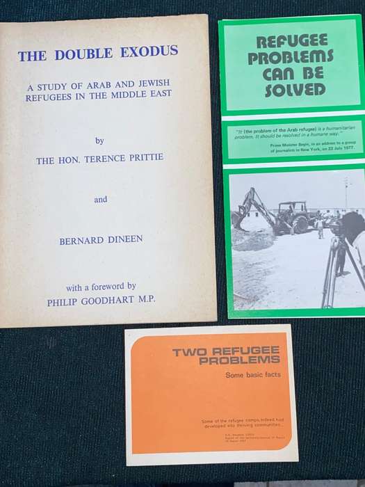 THE DOUBLE EXODUS A STUDY OF ARAB AND JEWISH REFUGEES IN THE MIDDLE EAST BY THE HON. TERENCE PRITTIE