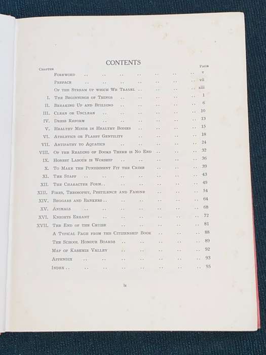 50 YEARS AGAINST THE STREAM THE STORY OF A SCHOOL IN KASHMIR 1880-1930 BY E.D. TYNDALE-BISCOE