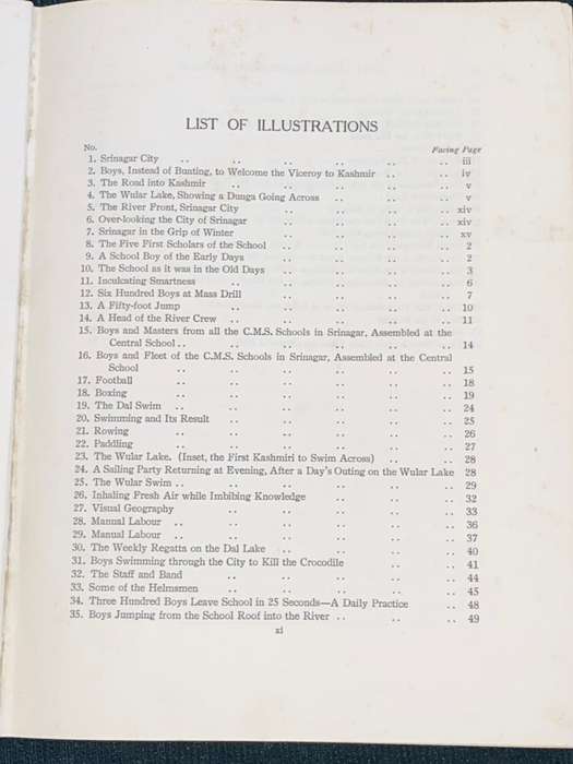 50 YEARS AGAINST THE STREAM THE STORY OF A SCHOOL IN KASHMIR 1880-1930 BY E.D. TYNDALE-BISCOE