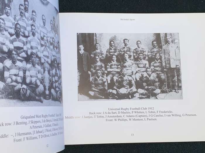 MCANDA`S SPORT A PHOTOGRAPHIC COLLECTION COMPILED BY KOKKIE DUMINY