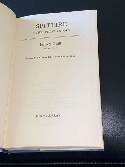 SPITFIRE A TEST PILOT`S STORY