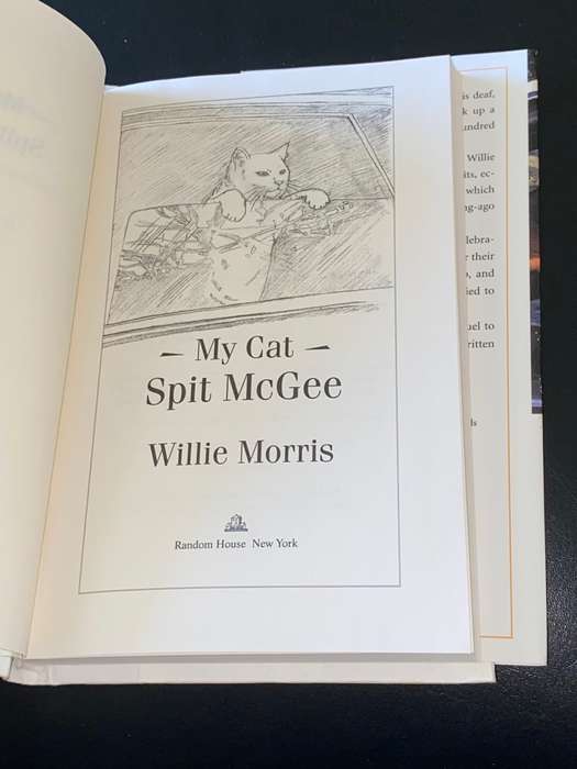 MY CAT SPIT MCGEE BY WILLIE MORRIS