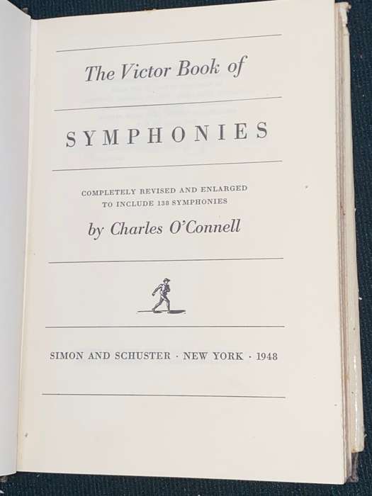 THE VICTOR BOOK OF SYMPHONIES BY CHARLES O`CONNELL