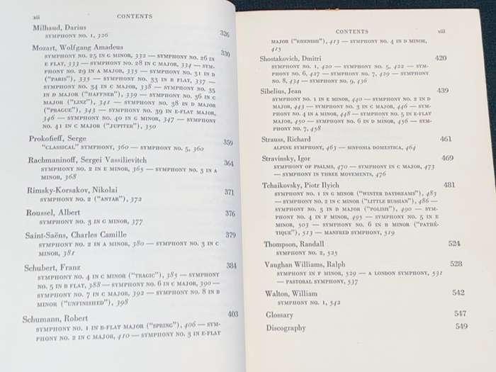 THE VICTOR BOOK OF SYMPHONIES BY CHARLES O`CONNELL