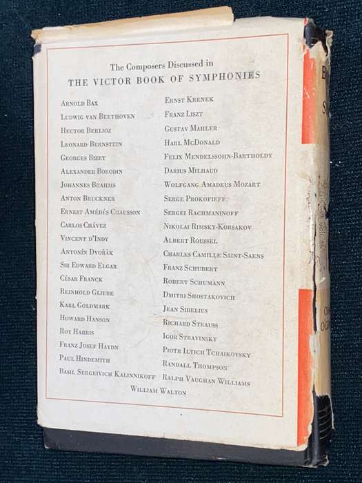 THE VICTOR BOOK OF SYMPHONIES BY CHARLES O`CONNELL