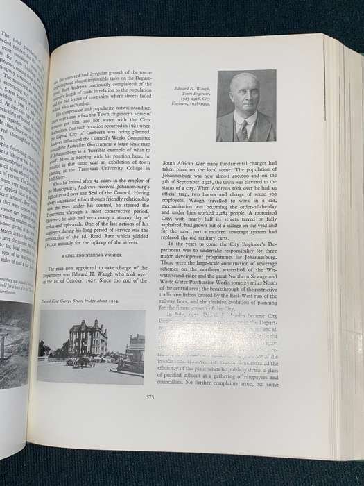 THE JOHANNESBURG SAGA BY JOHN R. SHORTEN SIGNED