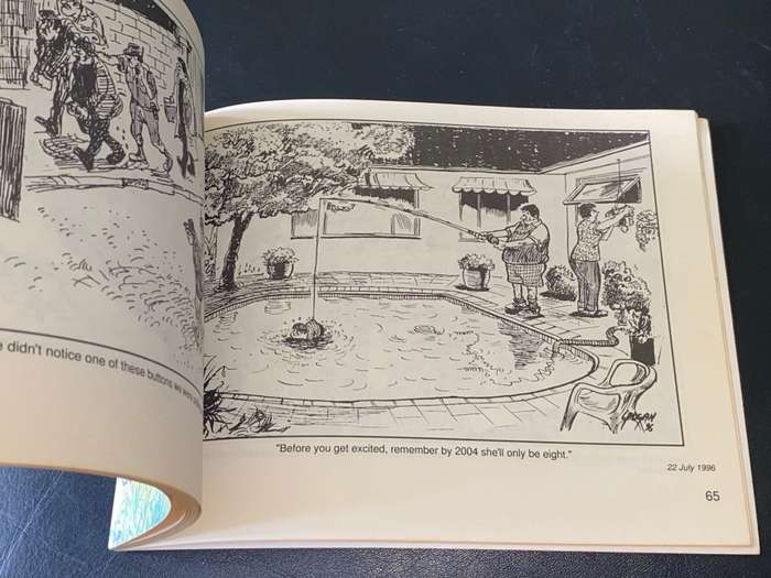 GROGAN CARTOONS FROM THE CAPE TIMES 1996 SIGNED