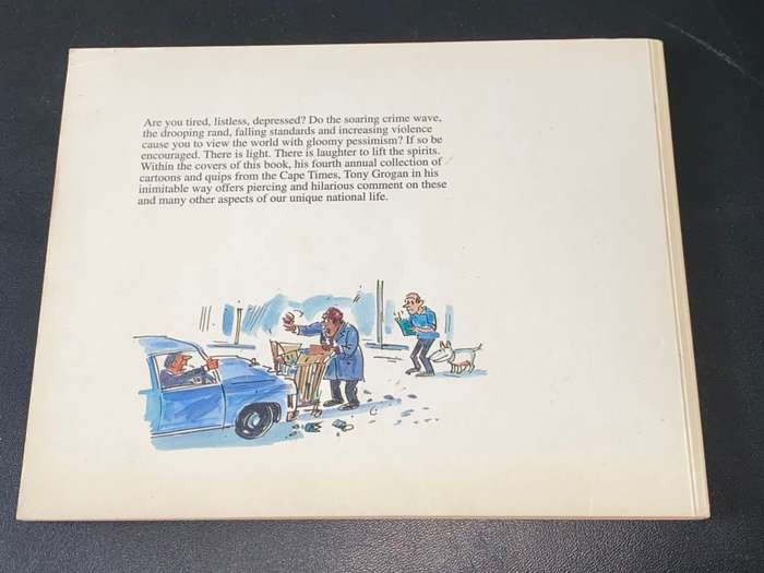 GROGAN CARTOONS FROM THE CAPE TIMES 1996 SIGNED