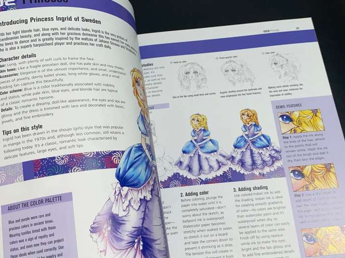50 MANGA BABES TO DRAW AND PRINT BY CHI HANG LI