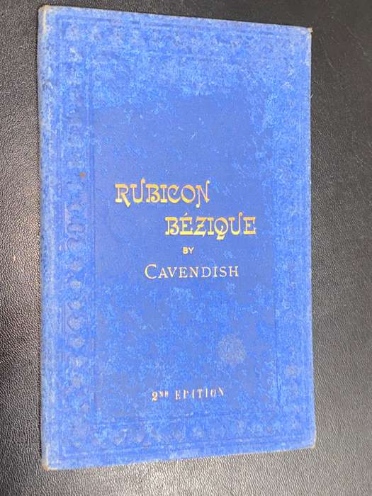 THE LAWS OF RUBICON BEZIQUE BY CAVENDISH 2ND EDITION 1892