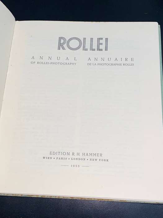 ROLLEI ANNUAL 1953