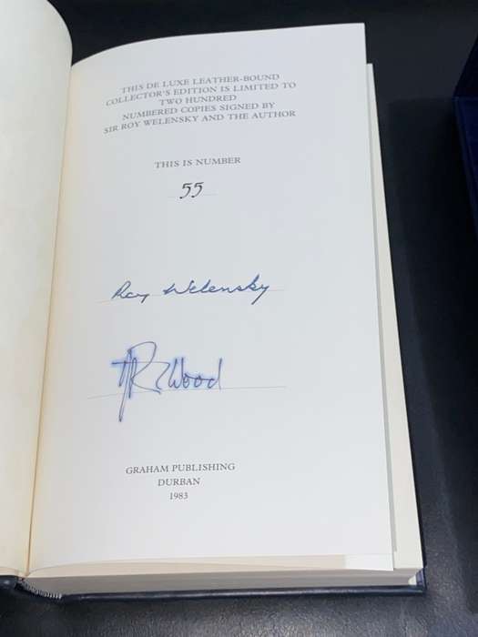 THE WELENSKY PAPERS BY J.R.T. WOOD LIMITED EDITION