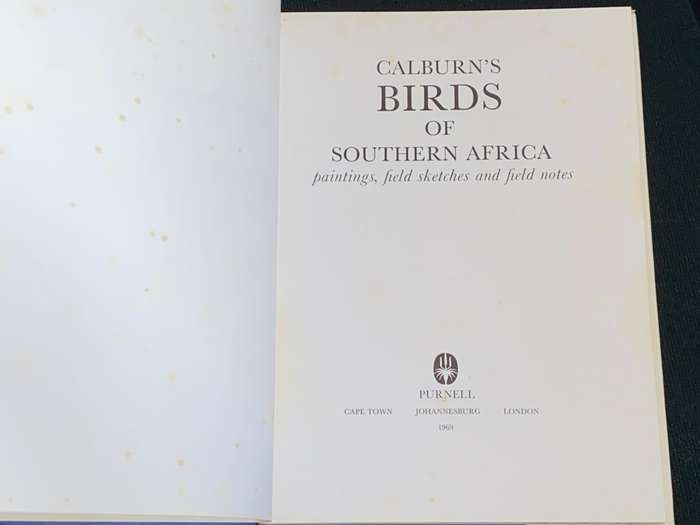 CALBURN`S BIRDS OF SOUTHERN AFRICA