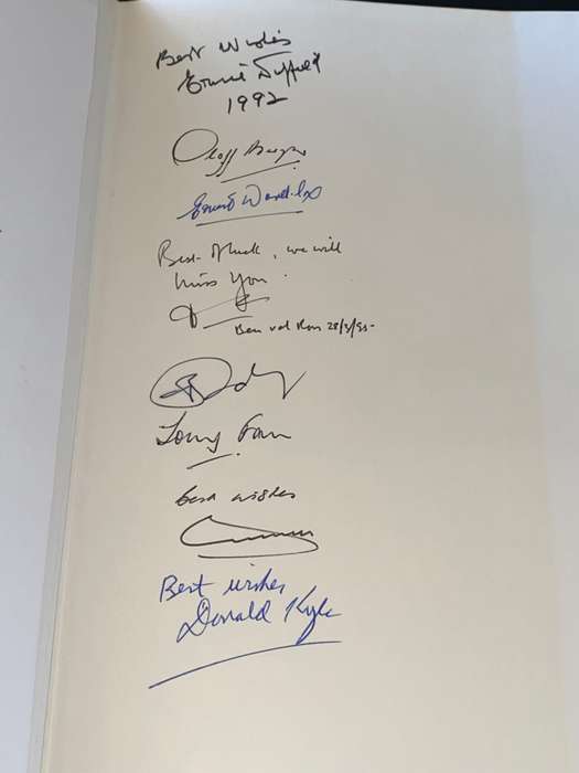 THE HISTORY OF THE ROTHMAN`S JULY HANDICAP BY ERNIE DUFFIELD SIGNED AND OTHERS