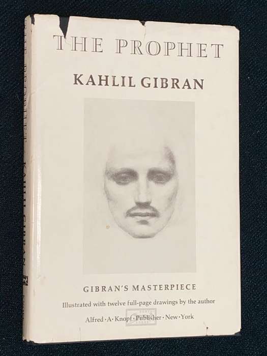THE PROPHET BY KAHLIL GIBRAN 1970 US EDITION