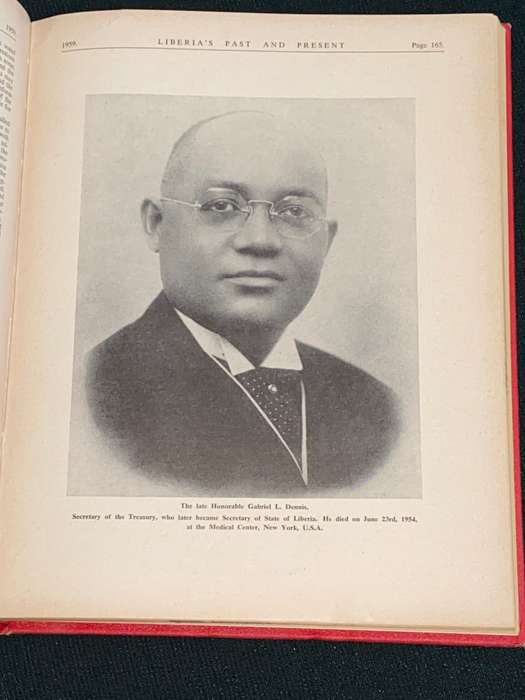 LIBERIA`S PAST AND PRESENT BY NATHANIEL R. RICHARDSON 1959 EX-LIBRARY