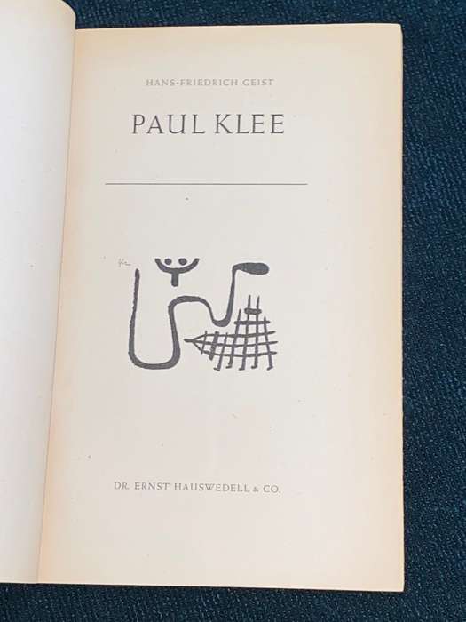 PAUL KLEE  HANS-FRIEDRICH GEIST