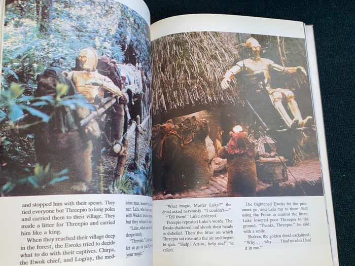 STAR WARS RETURN OF THE JEDI THE STORYBOOK BASED ON THE FILM 1983