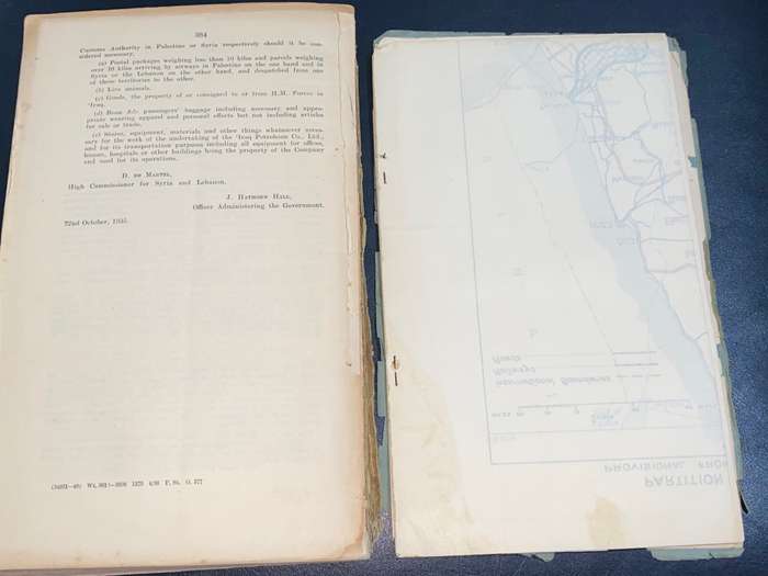 REPORT ON PALESTINE AND TRANS-JORDAN FOR THE YEAR 1935 BY HIS MAJESTY`S GOVERNMENT IN THE UK