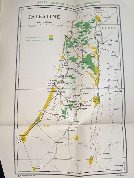 REPORT ON PALESTINE AND TRANS-JORDAN FOR THE YEAR 1935 BY HIS MAJESTY`S GOVERNMENT IN THE UK