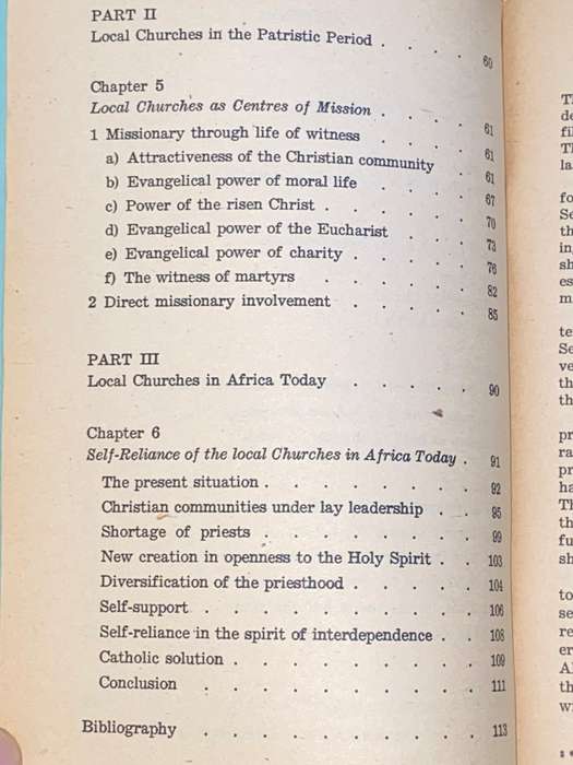 A CHURCH SELF-RELIANT AND MISSIONARY - ALOIS MAVENEKA