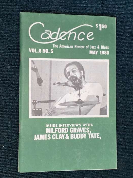 CADENCE THE AMERICAN REVIEW OF JAZZ & BLUES JUNE 1980 VOL 6 NO. 5