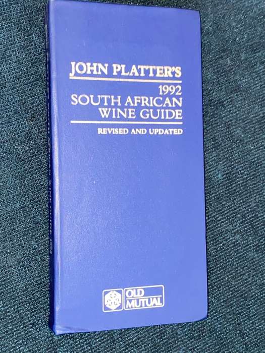 JOHN PLATTER`S GUIDE OF SOUTH AFRICAN WINE 1992