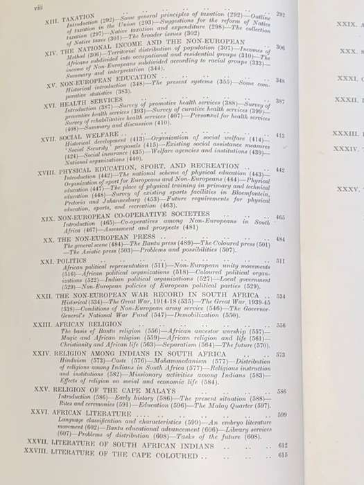 HANDBOOK ON RACE RELATIONS IN SOUTH AFRICA 1949