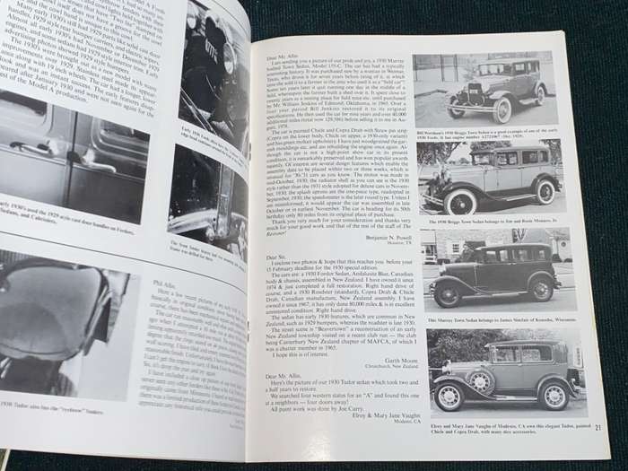 THE RESTORER THE MAGAZINE FOR THE MODEL A FORD ENTHUSIASTS VOL 25 ISSUE 2 1980