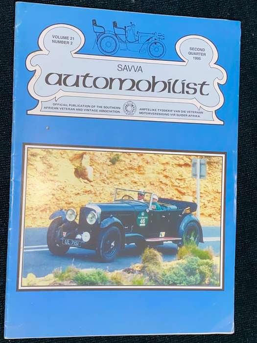 SAVVA AUTOMOBILIST PUBLICATION VOLUME 21 #2 1995