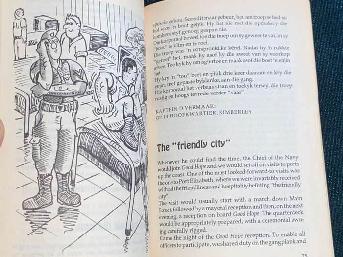 HUMOUR IN S.A. UNIFORM BY BERTRAND RETIEF