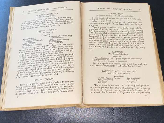 HILDA`S `WHERE IS IT` ? OF RECIPES 1908