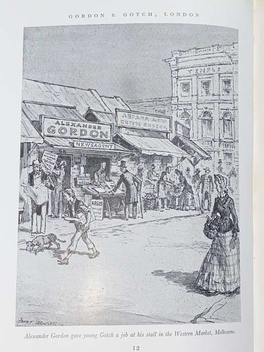 GORDON & GOTCH THE HISTORY OF THE G & G CENTURY 1853-1953 SIGNED