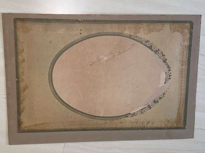 ANTIQUE PHOTO OF GROOT DRAKENSTEIN FARM HOUSE