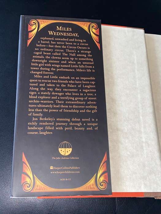 THE PALACE OF LAUGHTER BY JON BERKELEY THE WEDNESDAY TALES NO.1 2006 1ST EDITION