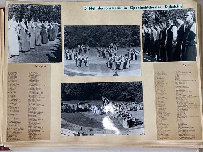 SUID - AFRIKAANSE VOLKSPELE VOLKSPELETOUR DOOR HOLLAND 1953