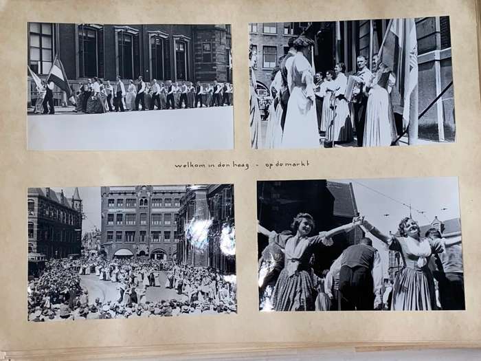 SUID - AFRIKAANSE VOLKSPELE VOLKSPELETOUR DOOR HOLLAND 1953