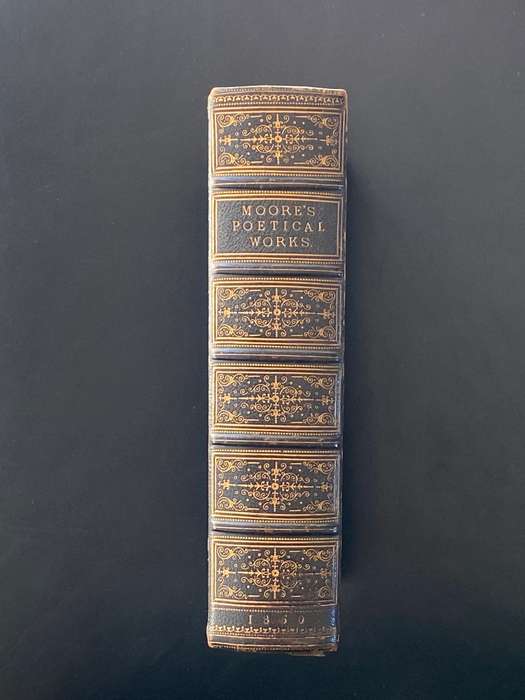 THE POETICAL WORKS OF THOMAS MOORE COMPLETE IN ONE VOLUME 1860