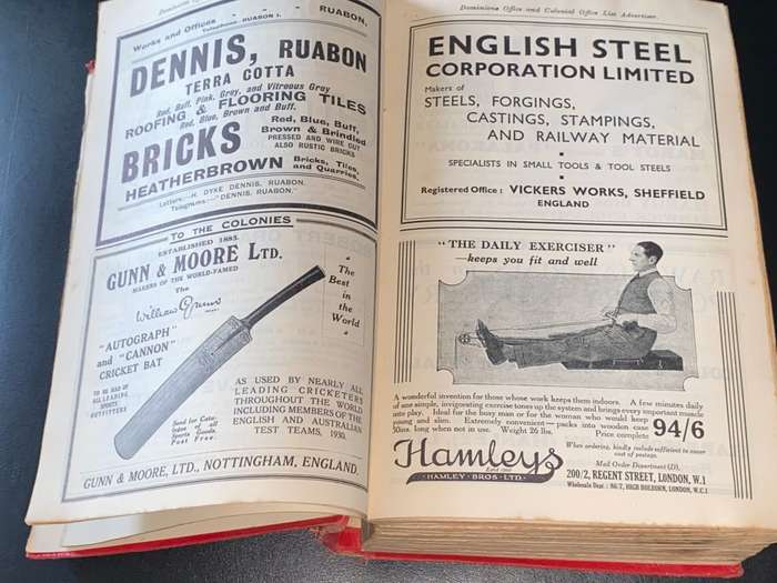 THE DOMINIONS OFFICE AND COLONIAL OFFICE LIST 1931