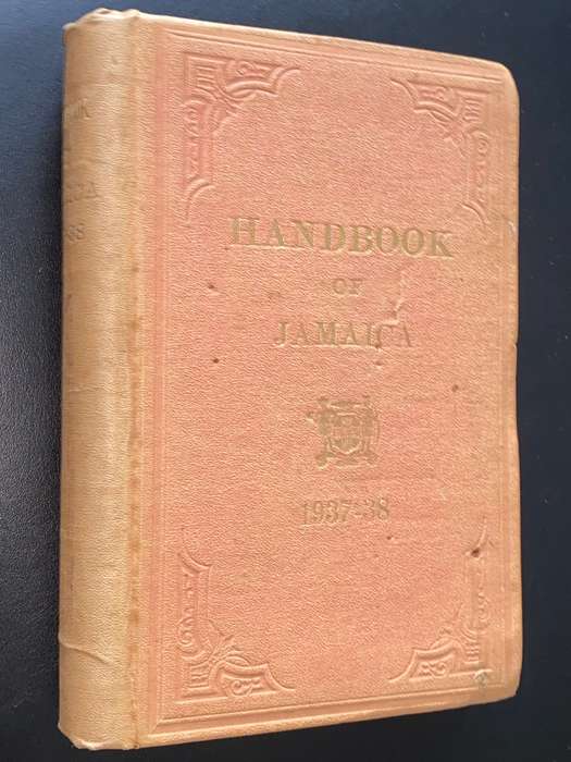 THE HANDBOOK OF JAMAICA 1937-38 BY FRANK CUNDALL