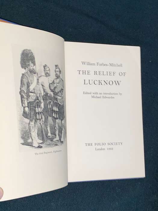 THE RELIEF OF LUCKNOW BY WILLIAM FORBES FOLIO SOCIETY 1962