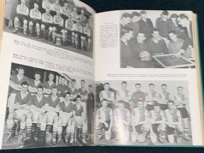 ASSOCIATION FOOTBALL EDITED BY A.H. FABIAN 4 VOLUMES 1961
