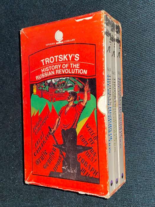 TROTSKY`S HISTORY OF THE RUSSIAN REVOLUTION 3 VOL PAPERBACK SET