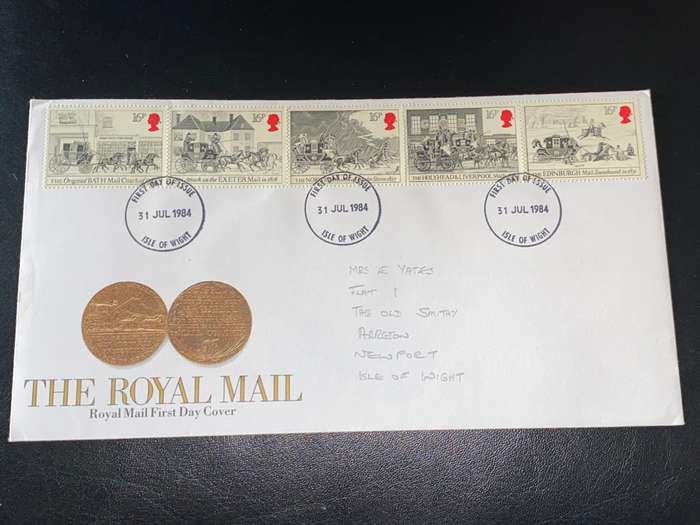 ROYAL MAIL FIRST DAY COVER JULY 1984